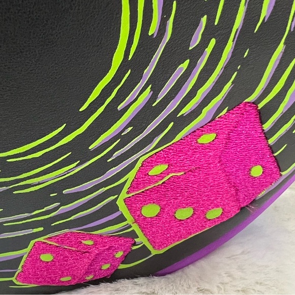 Disney Parks Oogie Boogie Loungefly Crossbody Glows in the Dark NWT - Picture 7 of 9